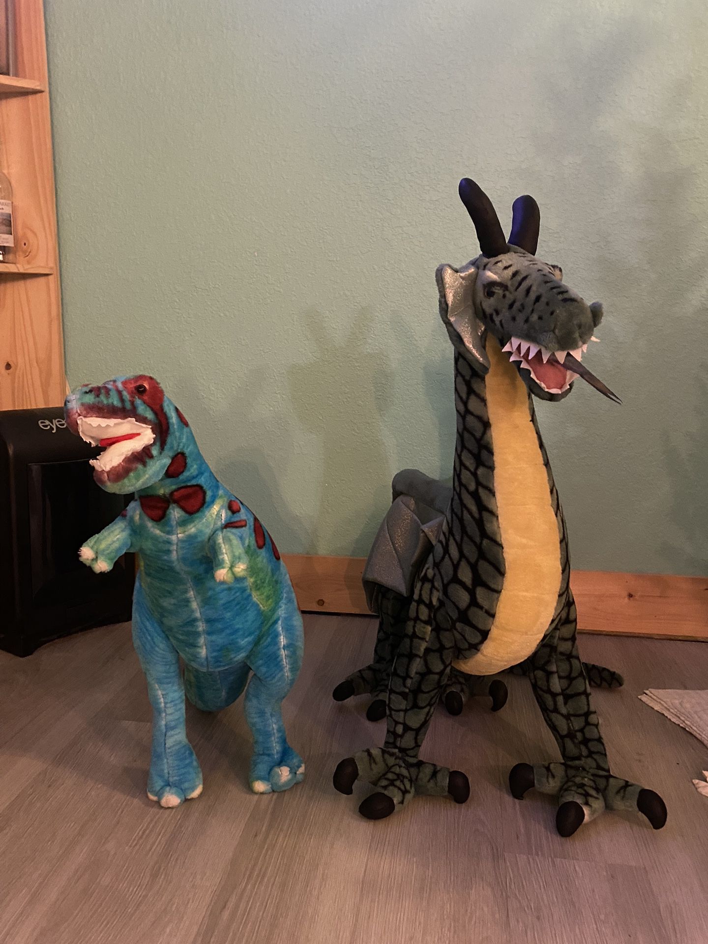 Melissa & Doug Plush Dragon and Dinosaur