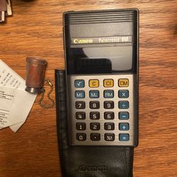 ✨ Vintage Canon Palmtronic LD-8M 3 Calculator – Works Great!