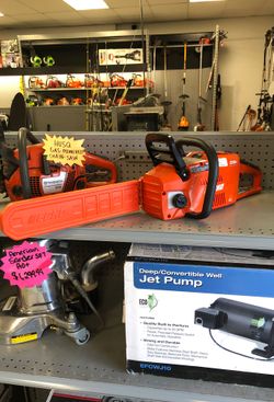 New Echo electric chainsaw with 16 inch bar brushless