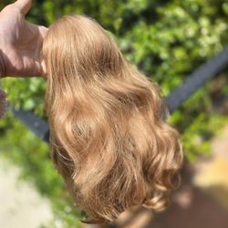 Blonde Ponytail Extension Synthetic Hair