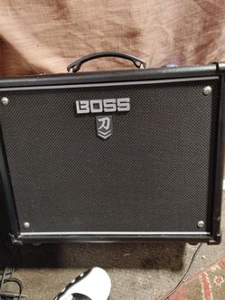 Boss Tana 50 Mk1 Amplifier and a Gigfx Effects Engine