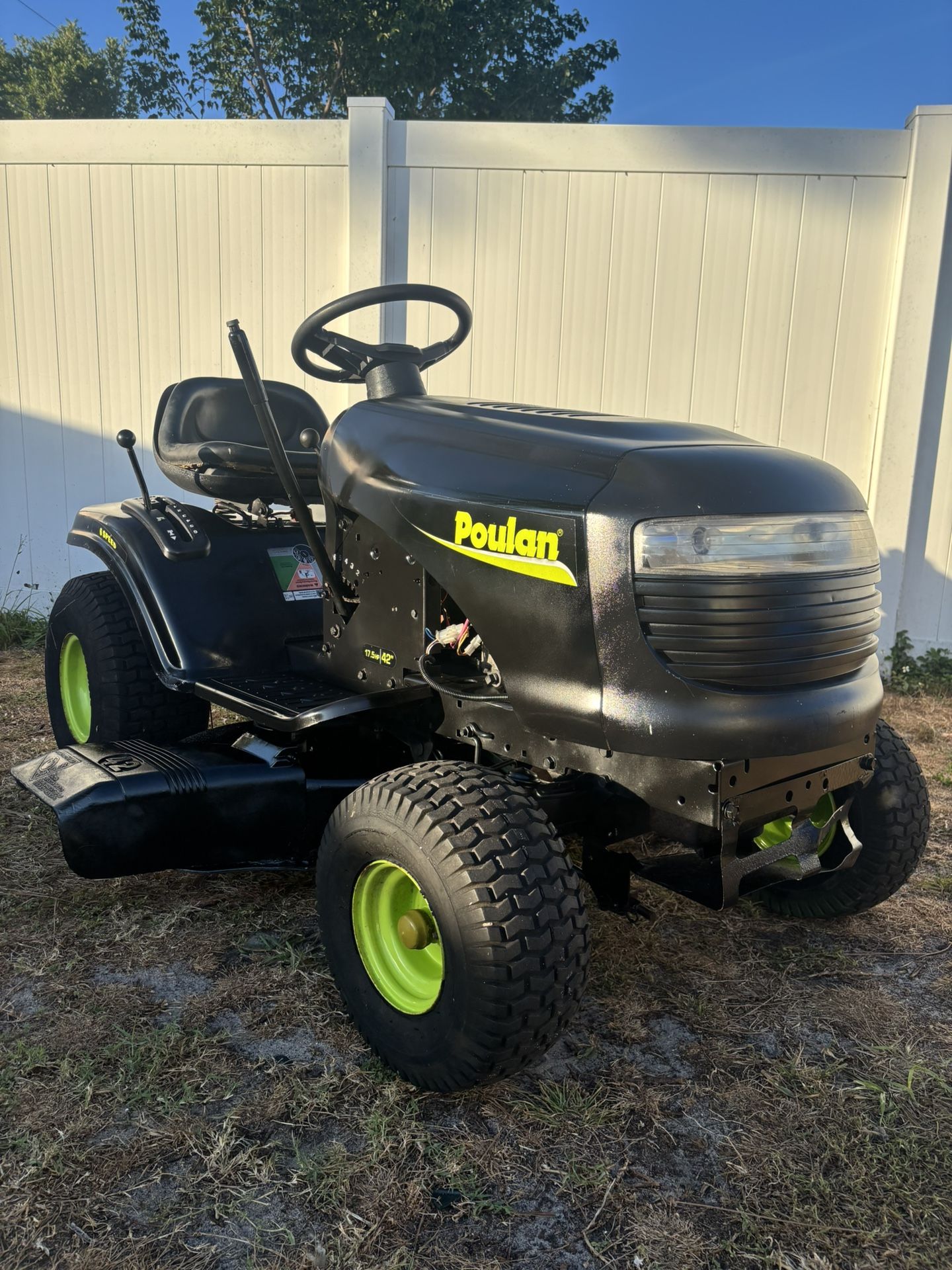 Poulan By Husqvarna Riding Lawn Mower