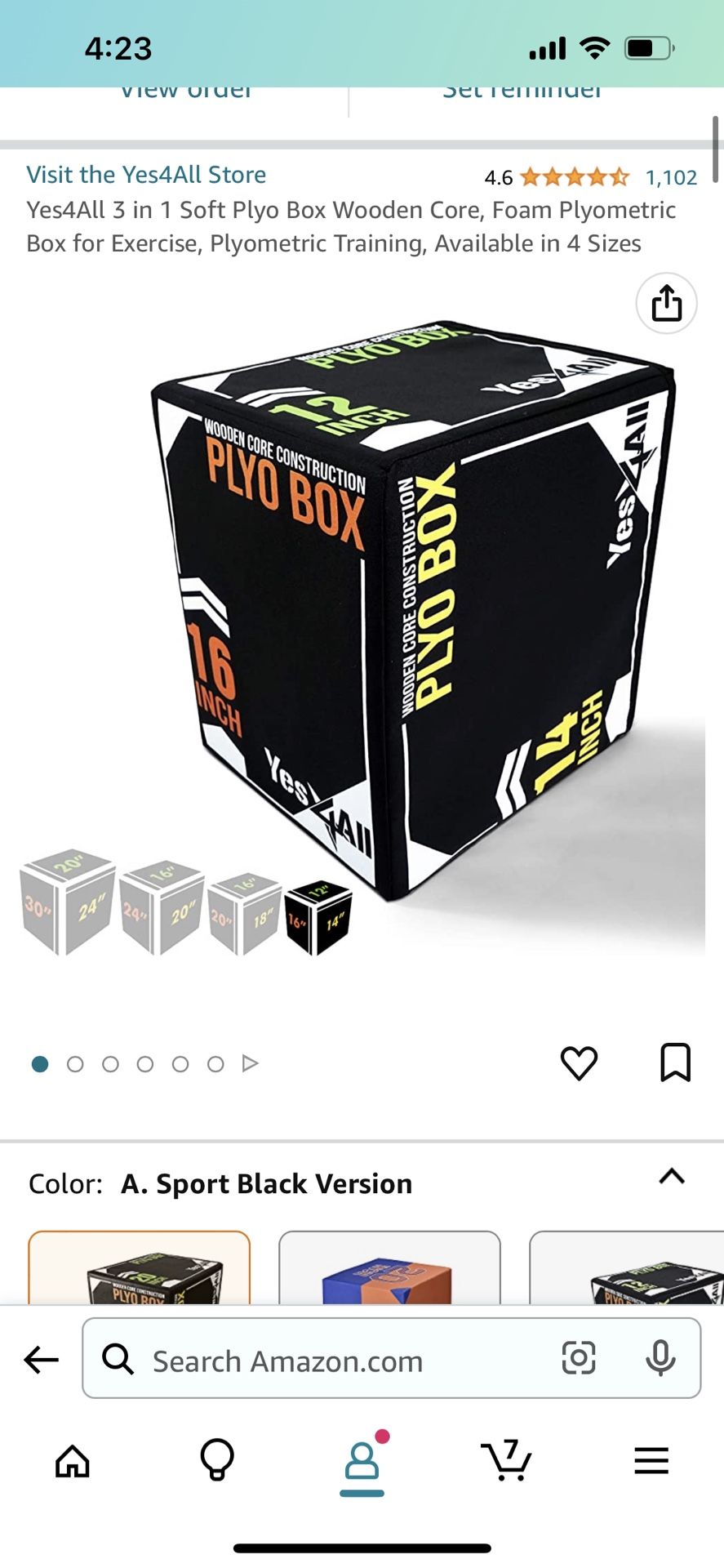 Plyometric Plyo Box