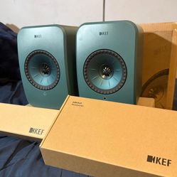 KEF LSX II LT Premium Wireless Bookshelf Speakers | AirPlay 2, Chromecast, Bluetooth 5.0 | Uni-Q Driver