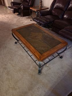 4-Piece Matching Coffee, End, and Console Table Set
