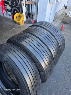 4 Used Mixed Brands Tires 225 70r19.5 $200.00 all 4