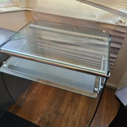 Glass Desk 