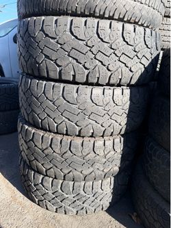 🔱🌀 275 70 R 18 Goodyear tires en buenas condiciones de Vida