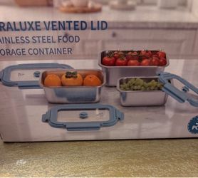 Stainless steel food storage