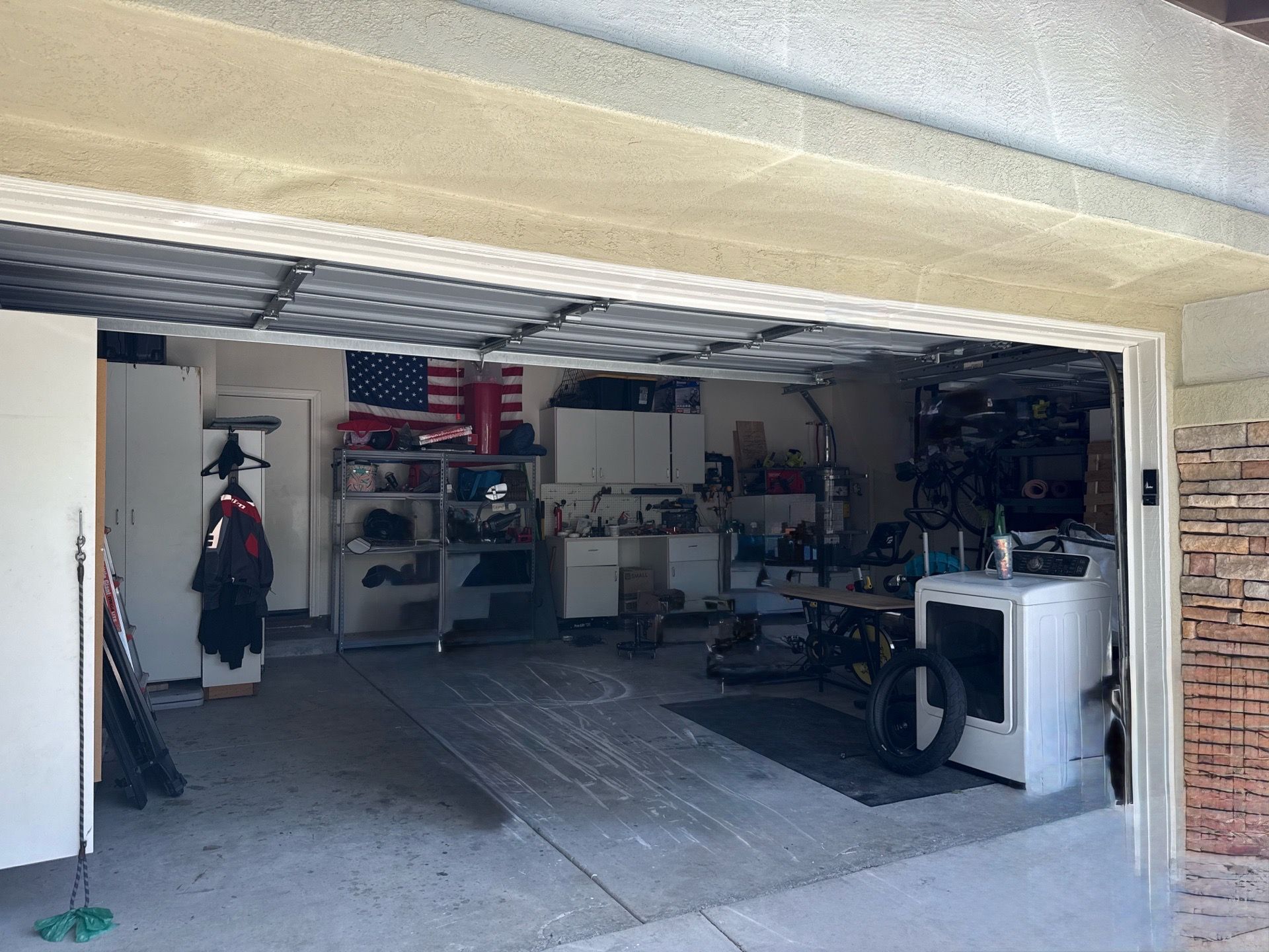 7-piece garage cabinet set