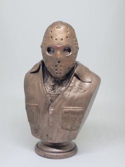 Resin 4.5in Tall Jason Voorhees Friday The 13th Bust