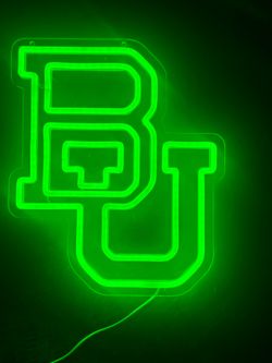 BAYLOR UNIVERSITY NEON LIGHT