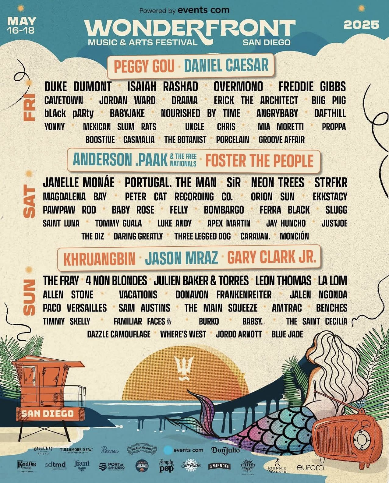 Wonderfront Music Festival Tickets