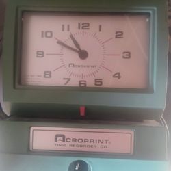 Acroprint Time Clock