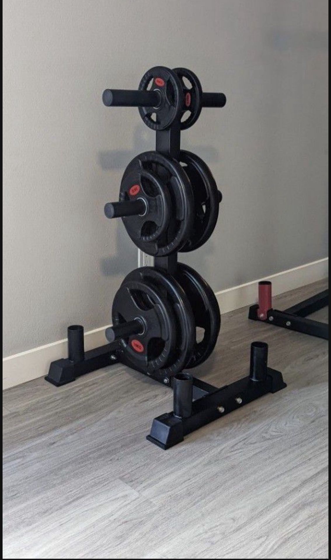 New Olympic Rubber Plates Weights Add Olympic Bar Olympic Barbell