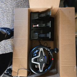 Thrustmaster T248 Steering Wheel With Simtask Desk Mount