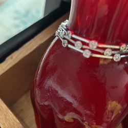 925 Silver And CZ, tree And One 