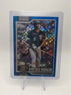 2026 Topps Chrome Munetaka Murakami RC Blue X-Fractor/150 #274 Chicago White Sox