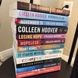 12 Colleen Hoover Books