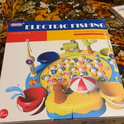 Electric Fishing Game Toy for Baby/Toddler/Kids