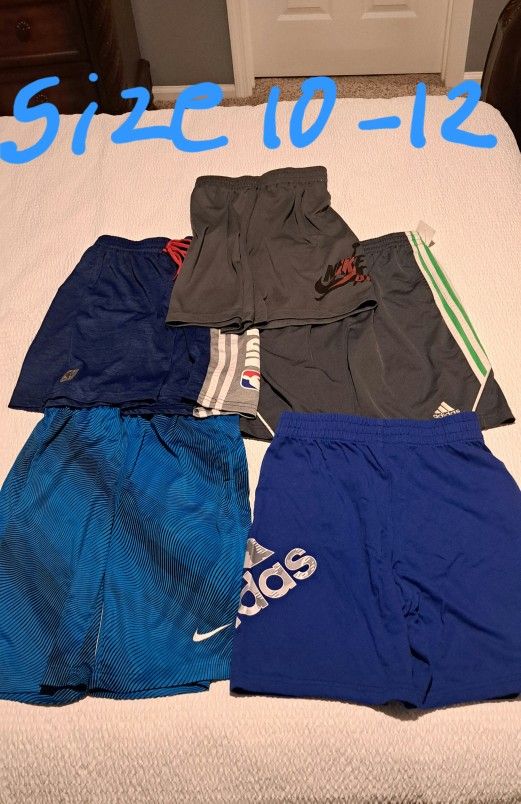 Boys Shorts Size 10/12. Each $6-$9