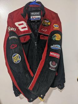 Dale Earnhardt Jr racing leather jacket