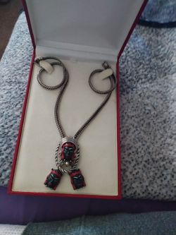 Vintage pendent necklace purchased in Barbatos in the 1930 s