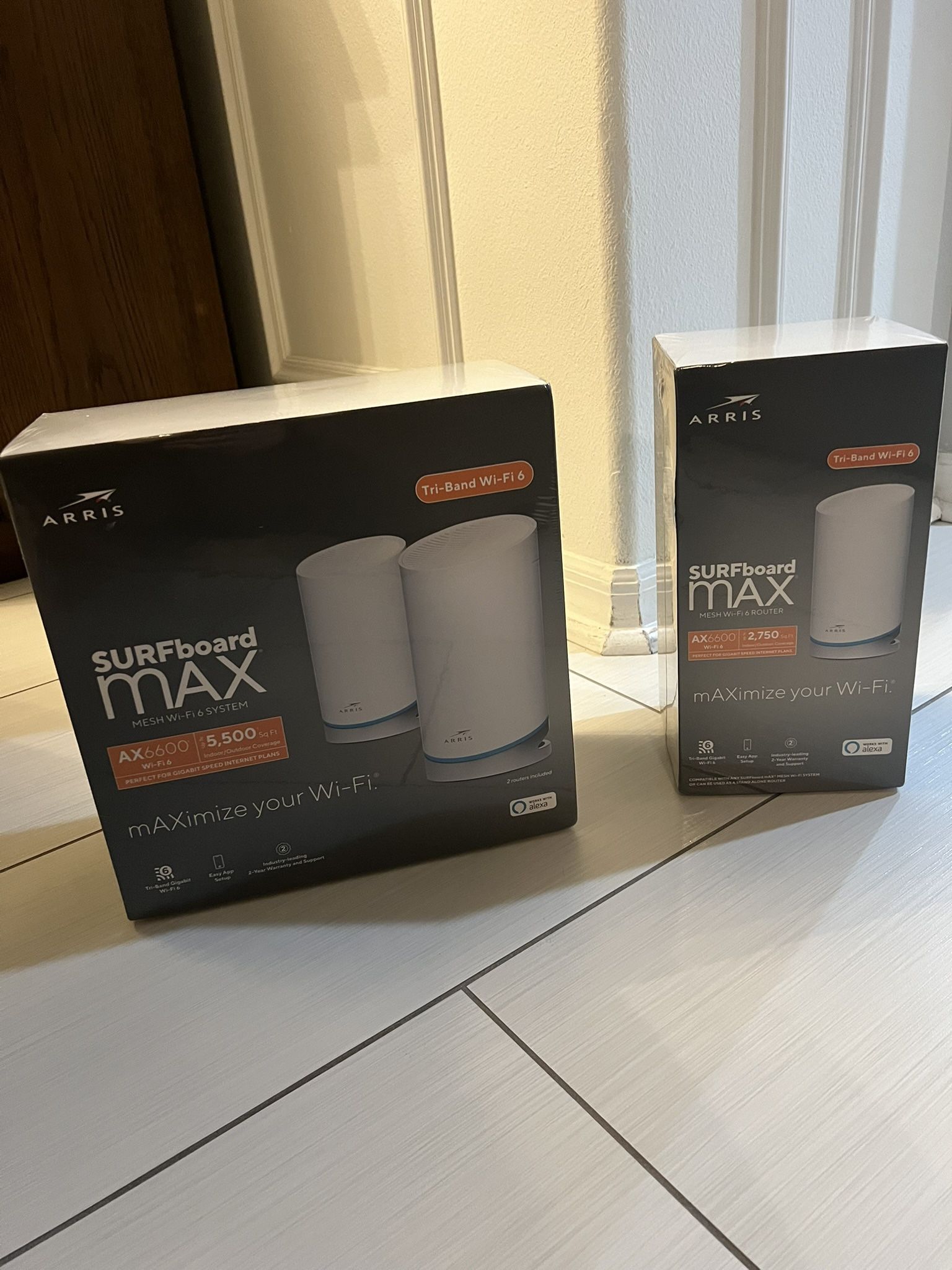 Arris WiFi 6 Router mesh 3 Pack