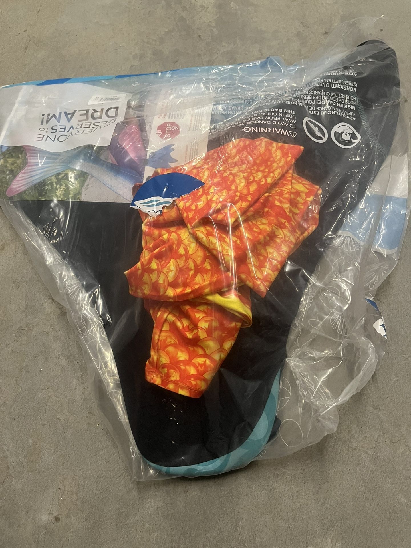 Mermaid tail Bathing suit