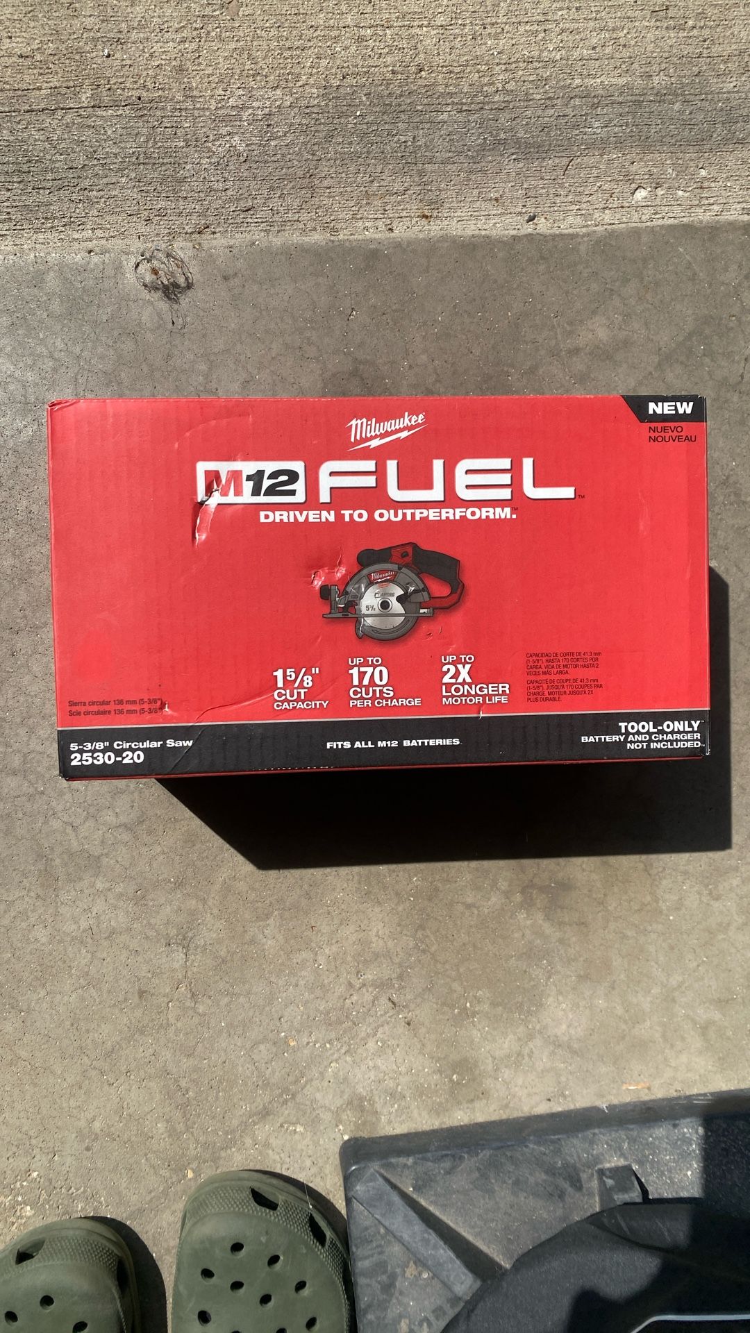 M12 Fuel 12v Circular Saw.