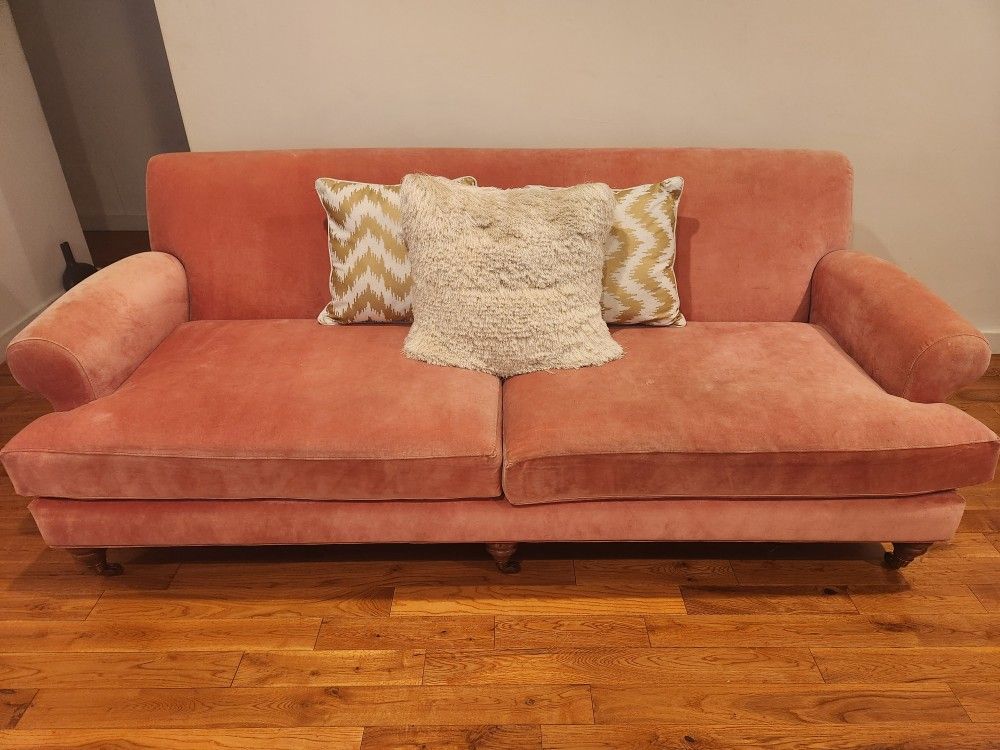 Vintage Pink Couch