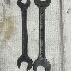 Vintage Open End Wrenches 