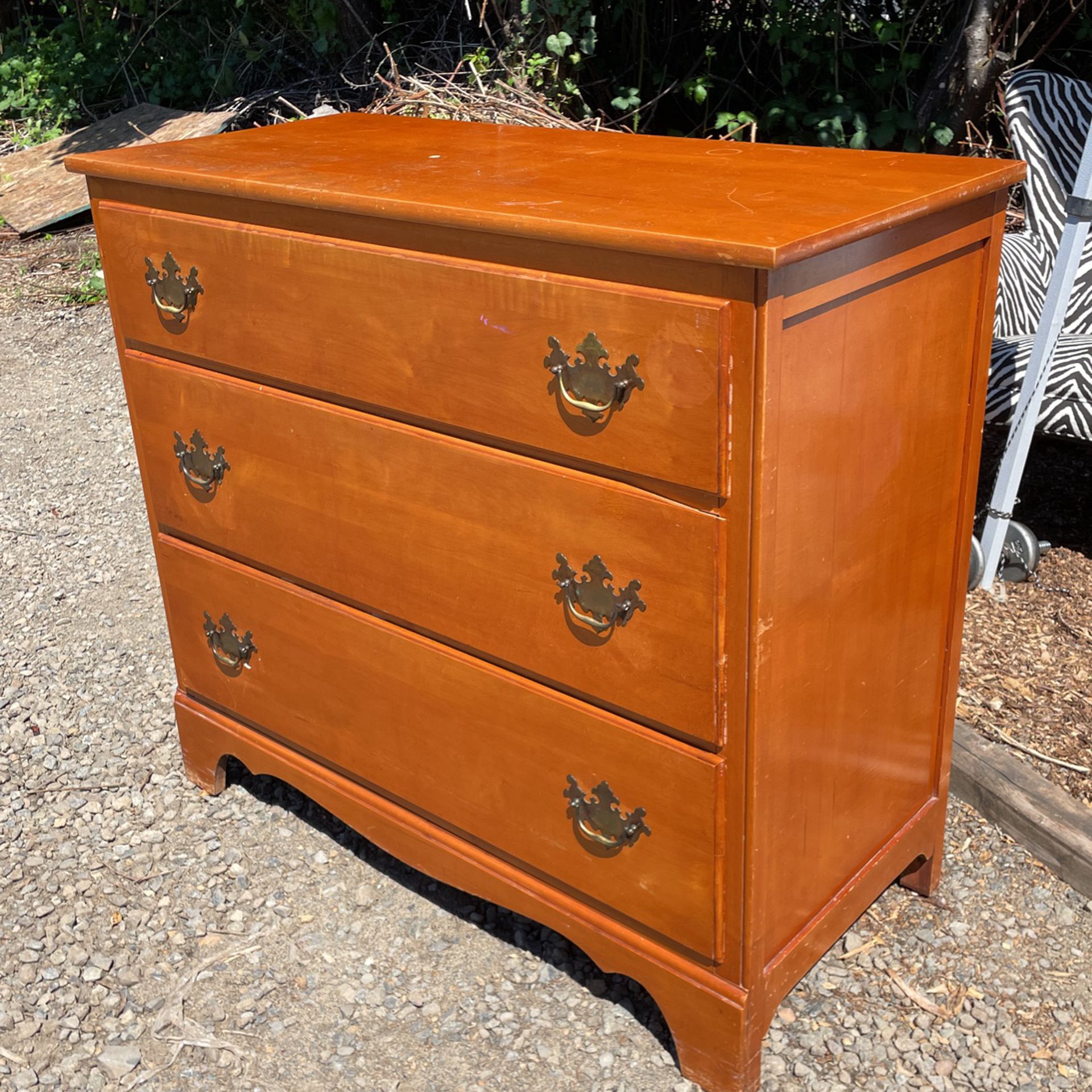Nice Dovetail Jointed Maple Dresser