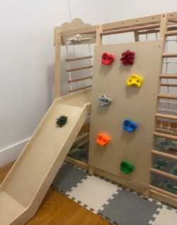 Wooden Indoor playground for kids
