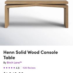Console Table 