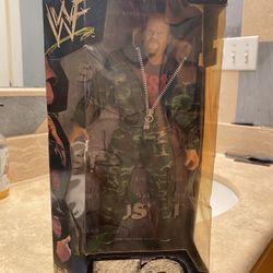 WWF/WWE Exclusive Camo Gear 12" Federation Fighters Stone Cold Steve Austin