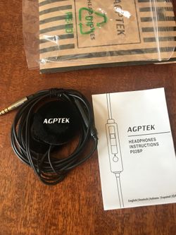 Ultra Thin Speakers with Mic and Volume Control for Sleep Headphones, Headband Headphones Replacement, Black