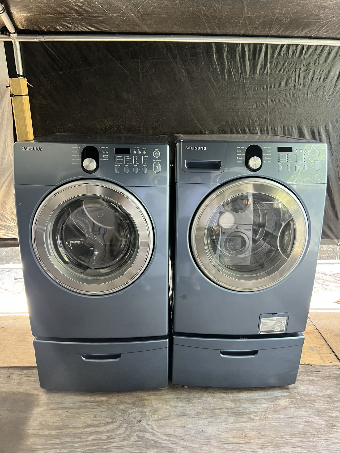 Samsung Washer&dryer Frontload Set   60 day warranty/ Located at:📍5415 Carmack Rd Tampa Fl 33610📍 