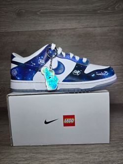 Nike Dunk Low x Lego Collection Shoes IM1448-100 Size 7 Youth / 8.5 Women