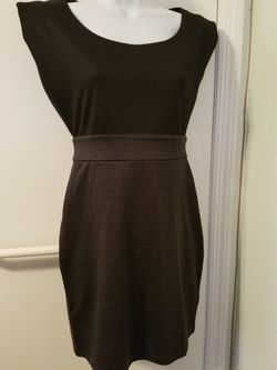 New large stretch black/grey dress