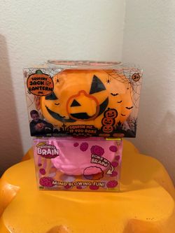 LARGE PUMPKIN & BRAIN SQUISHY BUNDLE