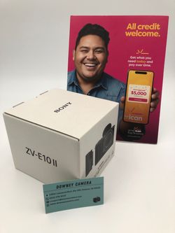 Sony ZV-e10II w/ 16-50mm lens kit
