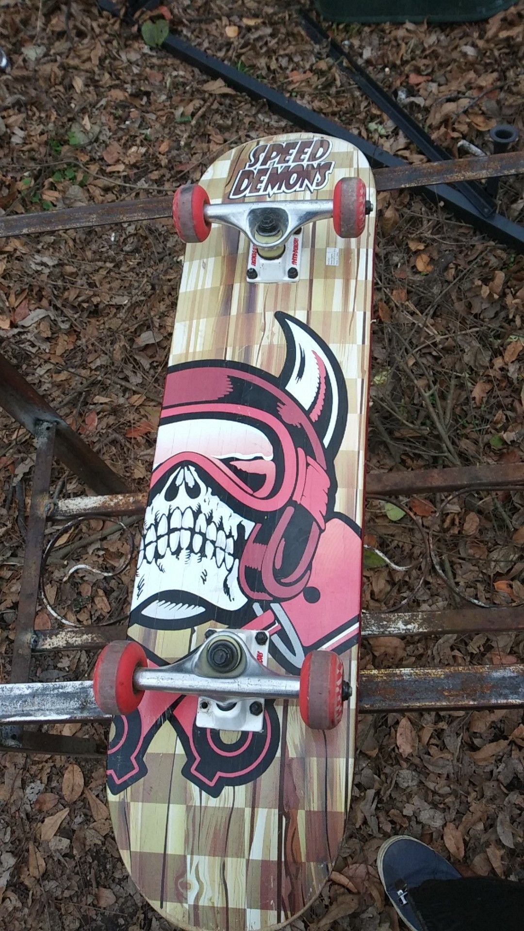 Speed demon skateboard