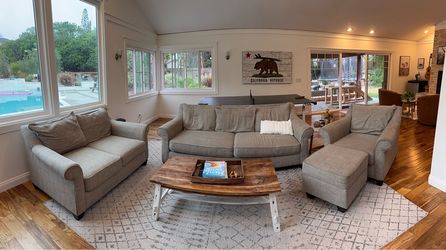 4 piece living room couch set