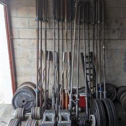Olympic Barbells, Benches, Plates, Racks, Dumbbells And More!