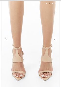 Nude heels size 7
