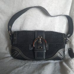 Black Coach Purse