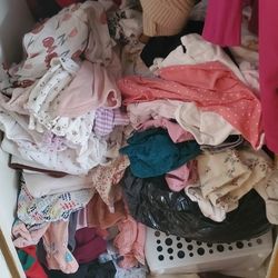 Baby Closet Clean Up / Some 12/14 Junior Size For Teens 
