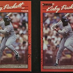 1990 Donruss #269 Kirby Puckett Baseball Cards