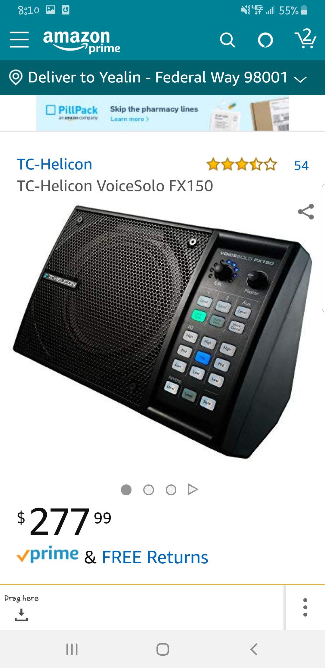 TC HELICON VOICE SOLO + BAG